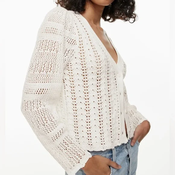 Wilfred Splendor Crochet Cardigan Size S in Birch
EUC Gorgeous - Picture 3 of 9